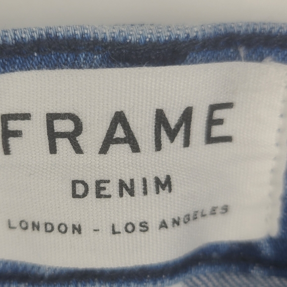 Frame La Palazzo Panel High waisted Wide Leg 24 - Picture 8 of 14